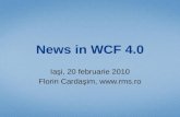 News In Wcf40