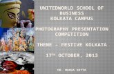 Photography presentation competition on the theme   festive kolkata 2013