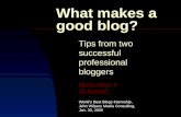 What Makes A Good Blog (John Wilpers)