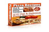 Hot and delicious pizza recipes()
