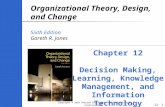 Ch12 - Organisation theory design and change gareth jones