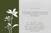 Emerging Research Areas in Sustainable Tourism Energies