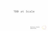TDD at scale - Mash Badar (UBS)