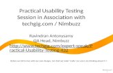 Practical Usability Testing
