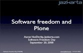 Plone Community   Software Freedom Day 2008