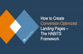 [E-Book] New Habits of Creating Conversion Optimized Landing Pages