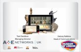 Roadshow Europe A + E Networks and The Museum of London, Tom Davidson and Antony Robbins