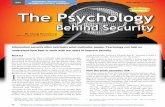 The Psychology Behind Security  - ISSA Journal Abril 2010