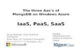 The three aaS's of MongoDB in Windows Azure