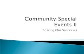 Community Special Events Ii