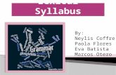 Lexical syllabus