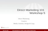 Direct Marketing 101 Workshop 5
