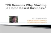 20 Reasons Why Starting a Home Based Business