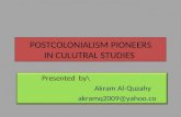 Postcolonial Pioneers in Cultural Studied ___by Akram Al-Quzahy