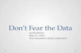 Don’t fear the data: Statistics in Information Literacy Instruction