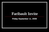 Faribault Invite