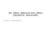 Is the Quran the god's words