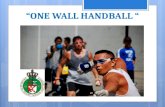 “ONE WALL HANDBALL “ 11/04/2014. Programma  One Wall Handball ?  Geschiedenis  Landen  Courts  Rules  Sites  Vragen.