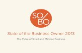State of the Business Owner 2013 key findings webinar (SOBO)