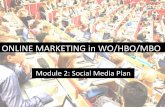 Social Media Plan - Module 2 vd Leergang Online Marketing Onderwijs