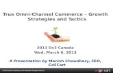 True omni channel commerce growth strategies and Tactics