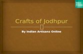 Crafts of Jodhpur- by Indian Artisans Online