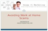 Avoiding Work at Home Scams