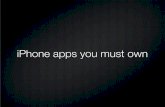 iPhone apps you must own