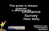 AGI georant: The grass is always greener ... in defence of the Ordnance Survey