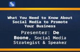 Social Networking For Business Presentation