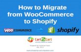 How to Migrate from WooCommerce to Shopify