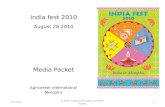 India Fest 2010 - Media Packet