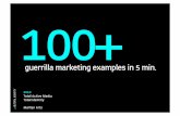 100 excelentes ejemplos de marketing de guerrilla