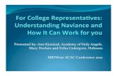 For College Representatives: Understanding How Naviance Can Work for You
