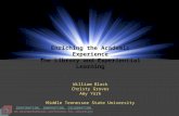 Enriching the Academic Experience: the Library and Experiential Learning at Middle Tennessee State University