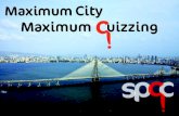Maximum city  mumbai quiz soham