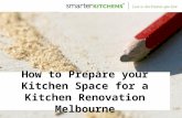 How to Prepare your Kitchen Space for a Kitchen Renovation Melbourne