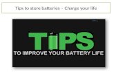 Tips to store batteries storage-kuwait