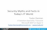 Security Myths and Facts in Today's It World (Tudor Damian & Mihai Tataran)