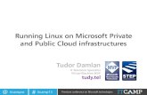 ITCamp 2013 - Tudor Damian - Running Linux on Microsoft Private and Public Cloud infrastructures