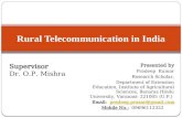 Rural telecommunication in India