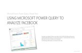 Using Microsoft Power Query to Analyze Facebook Data