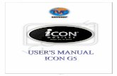 User Manual  for ICON G5