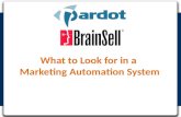 What to Look for in a Marketing Automation System
