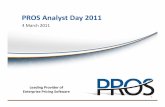 NYSE:PRO Analyst Day Presentation - 4Mar11