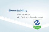 Boostability's Matt Tennison speaks @SLCSEM -