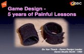 OGDC 2014_ Game Design: 5 years of painful lessons_Mr. Do Van Thanh