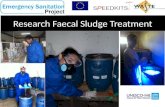 Research findings faecal sludge treatment