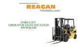 Forklift Operator Qualification Program  Training by Reagan Equipment Company