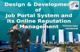 Design & development of job portal system using joomla & its online reputation management